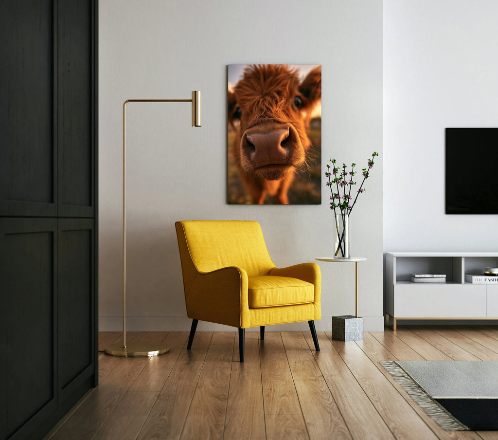 Golden Hour Cow