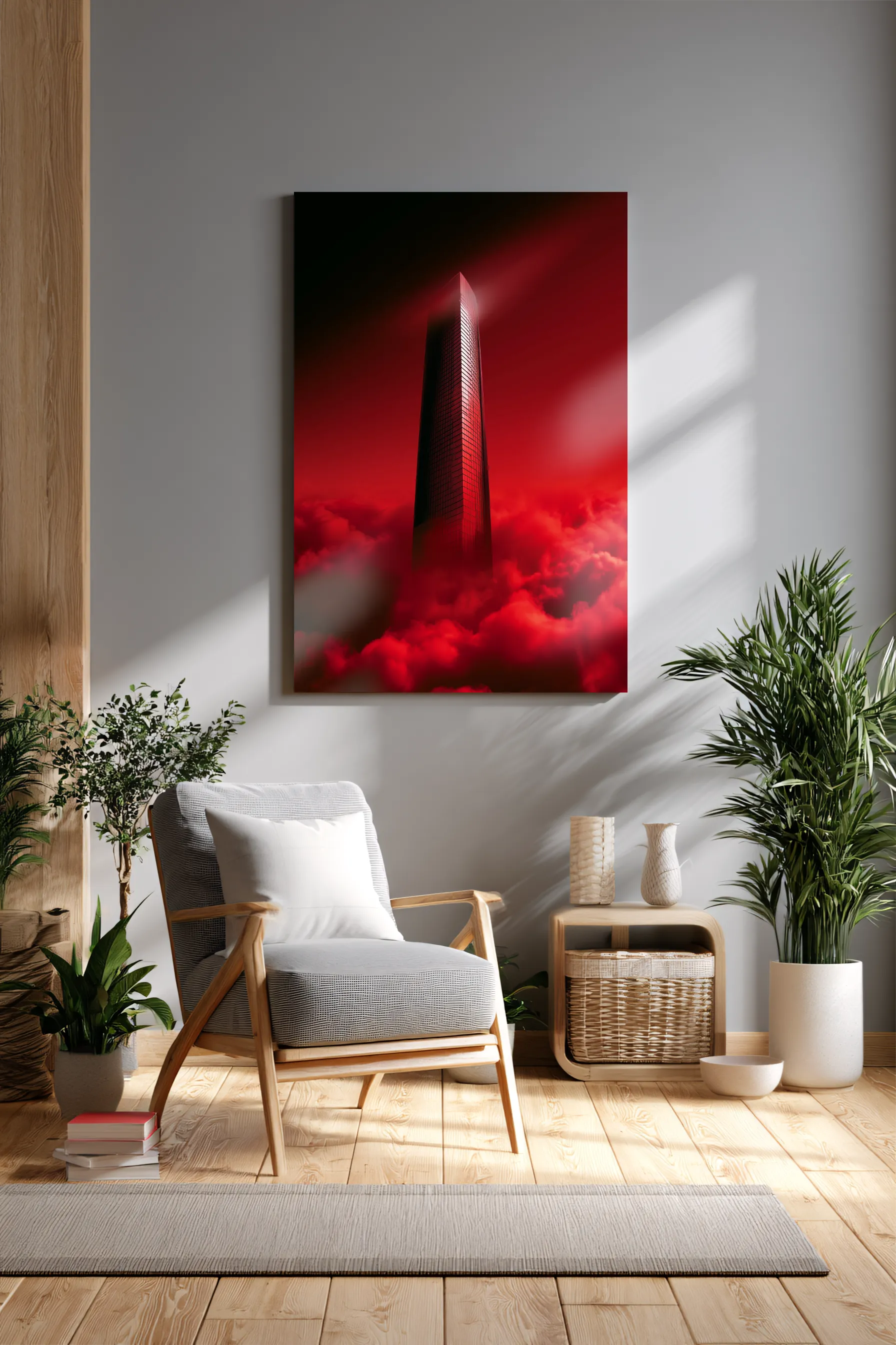 Red Skyscraper